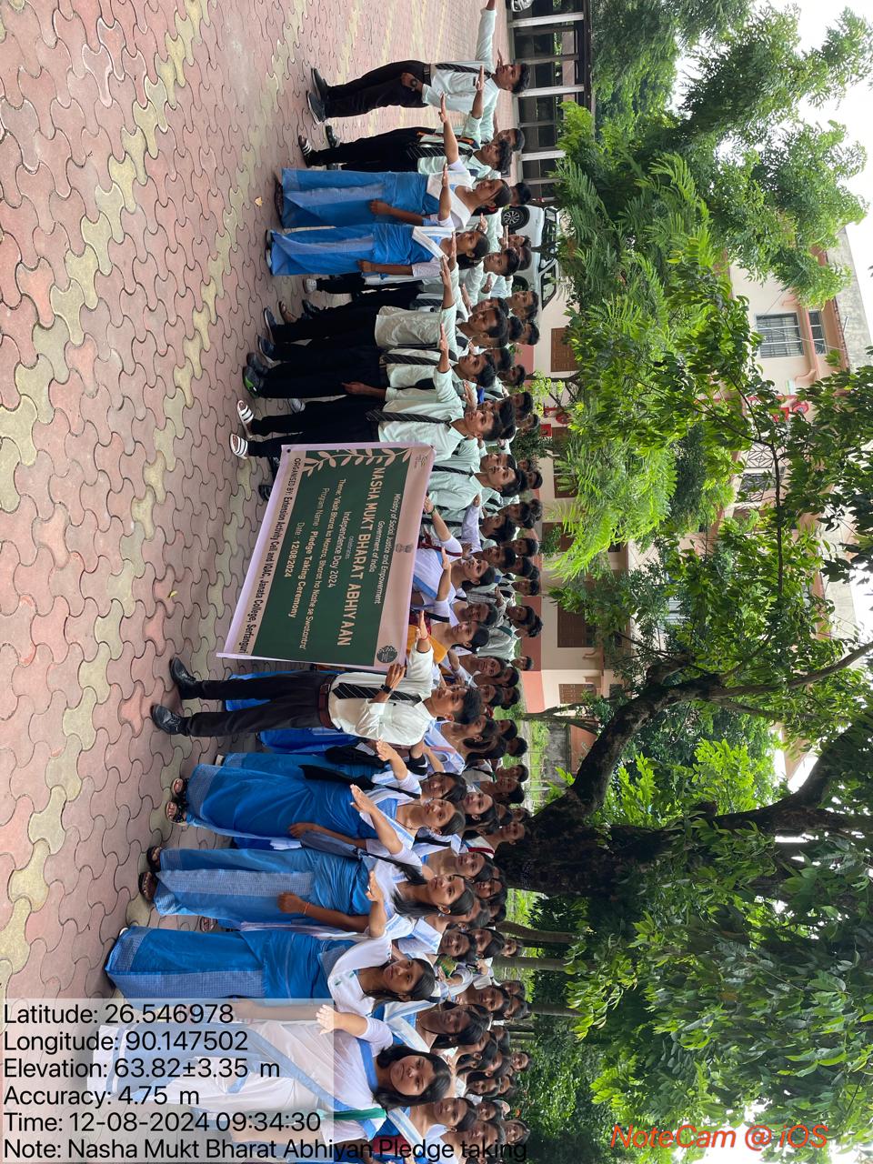 Nasha Mukt Bharat Pledge Taking Ceremony