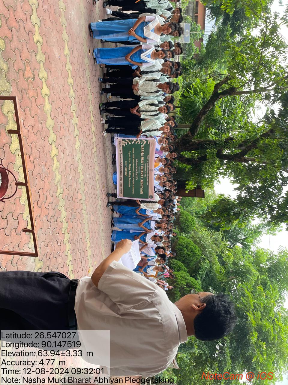 Nasha Mukt Bharat Pledge Taking Ceremony